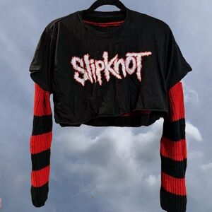 Slipknot Cropped T-Shirt